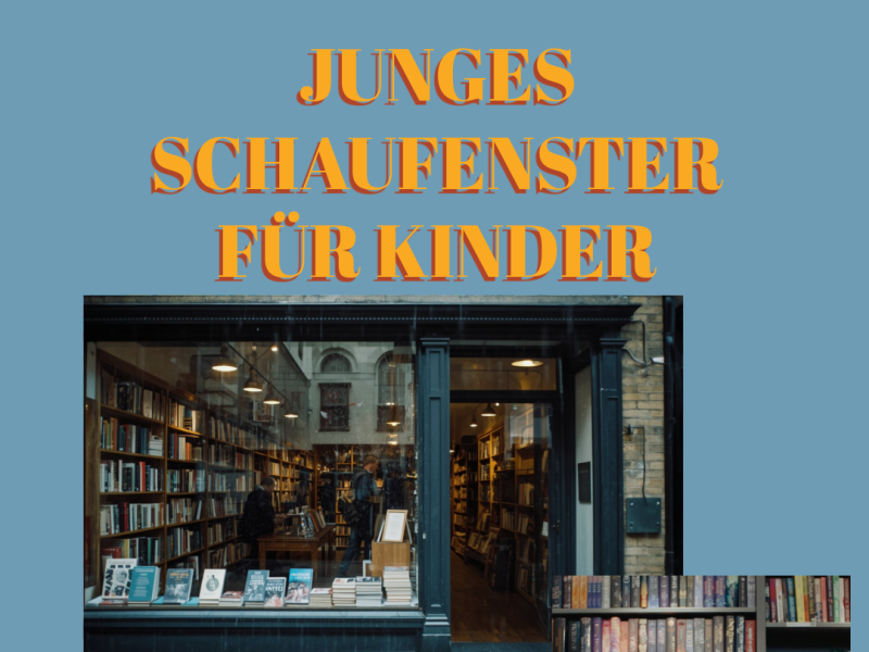 Junges Schaufenster für Kinder