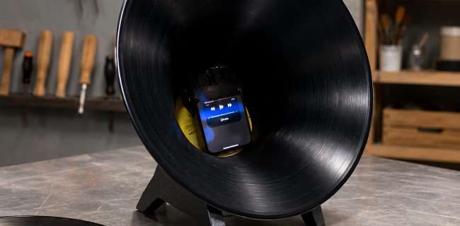Schallplatten_Lautsprecher